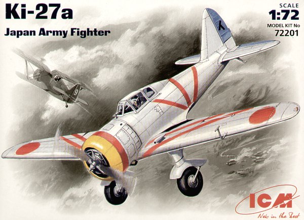 Model kit 1/72 Nakajima Ki-27a (ICM)