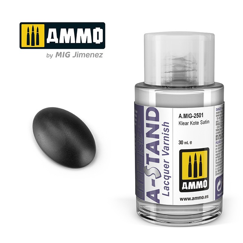 A-STAND Klear Kote Satin(Ammo Mig) (30ml) 