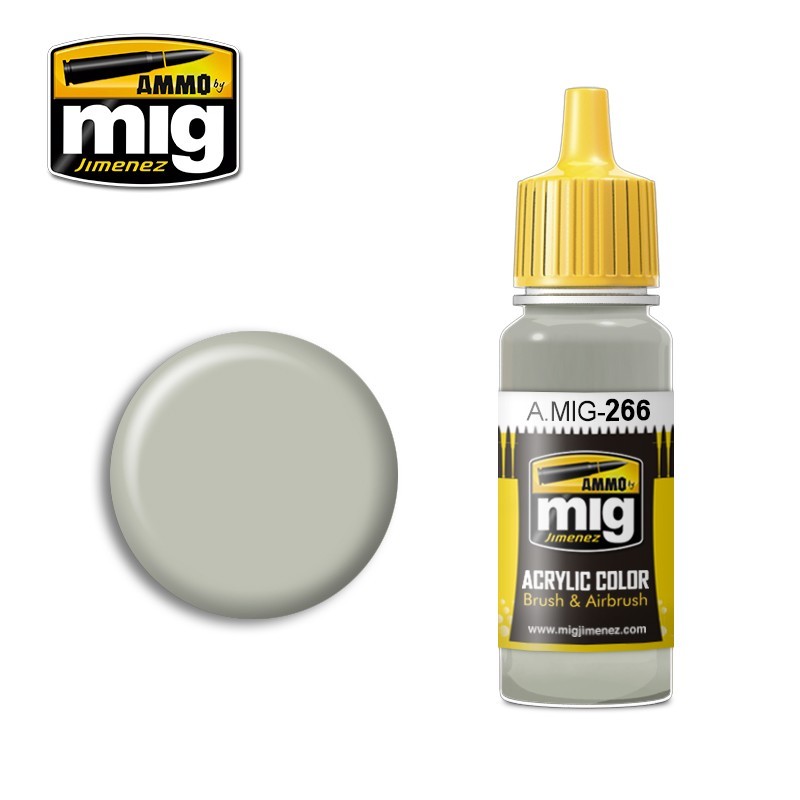 Acrylic paint RLM 63 HELLGRAU (Ammo Mig) (17ml) 