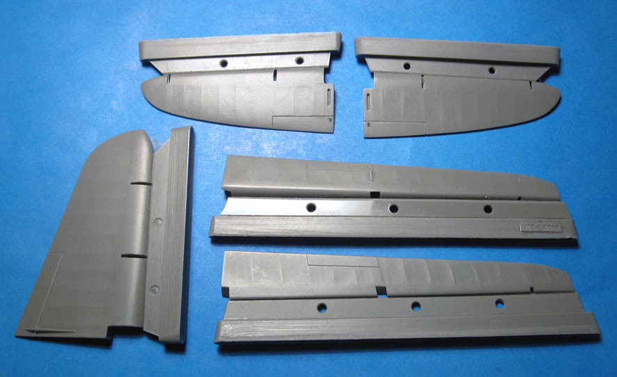 Additions (3D resin printing) 1/48 Douglas A-20 Boston/ Havoc Control Surfaces (AMT/Revell/Italeri Kit) (Vector) 