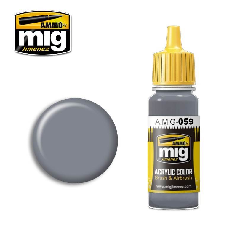 Acrylic paint GREY (Ammo Mig) (17ml) 