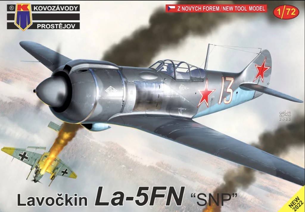 Model kit 1/72 Lavochkin La-5FN 'SNP'(Kovozavody Prostejov)