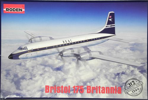Model kit 1/144 Bristol Britannia 175 Series 300 (Roden)