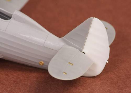 Additions (3D resin printing) 1/72 Polikarpov I-153 Chaika cowling + exterior set (designed to be used with ICM UA UK and Revell kits)