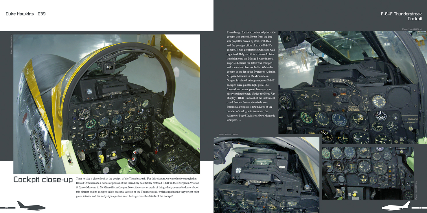 Aircraft books Duke Hawkins: Republic F-84F Thunderstreak (HMH-Publications)