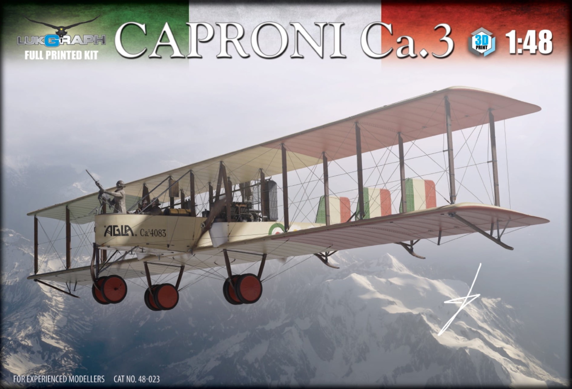 Model kit 1/48 Caproni Ca.3 (Lukgraph)