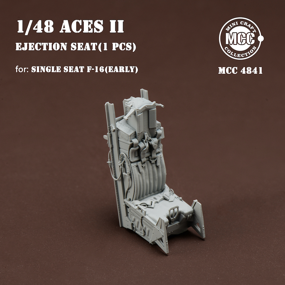 Additions (3D resin printing) 1/48 ACES II early version General-Dynamics F-16A Fighting Falcon