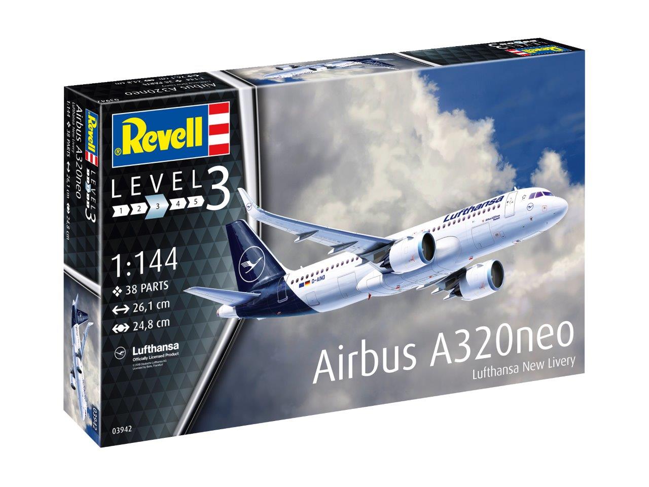 Model kit 1/144 Airbus A320 Neo (Revell)