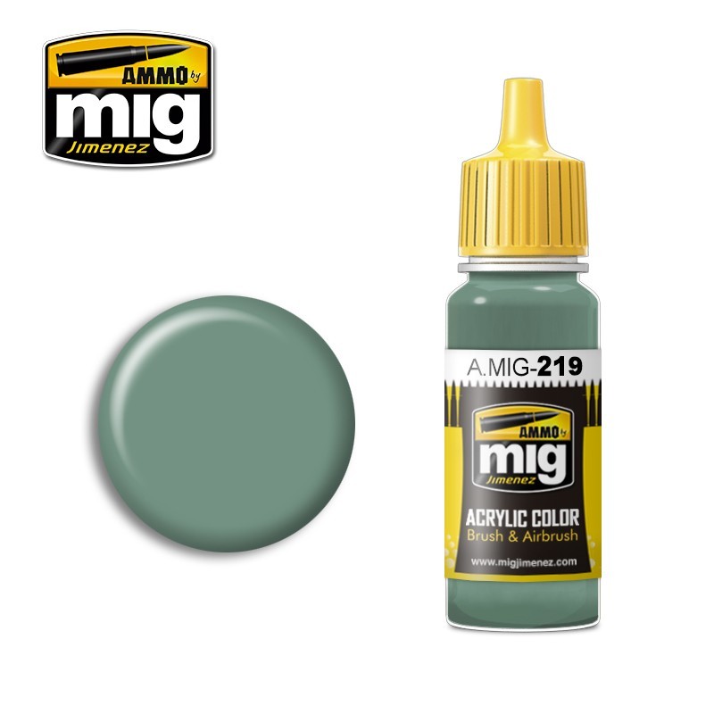 Acrylic paint FS 34226 (BS283) INTERIOR GREEN (Ammo Mig) (17ml) 