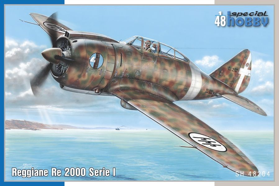 Model kit 1/48 Reggiane Re 2000 Serie I (3x camo) (Special Hobby)