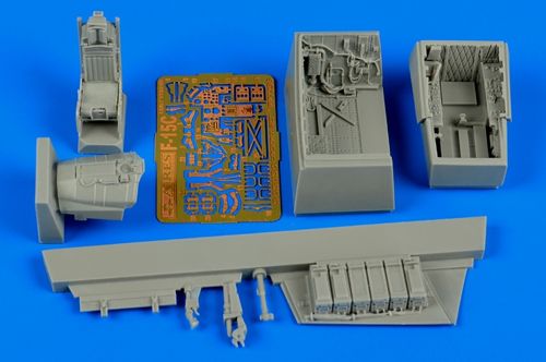 Additions (3D resin printing) 1/72 McDonnell F-15C Eagle cockpit set (designed to be used with Hasegawa kits) 