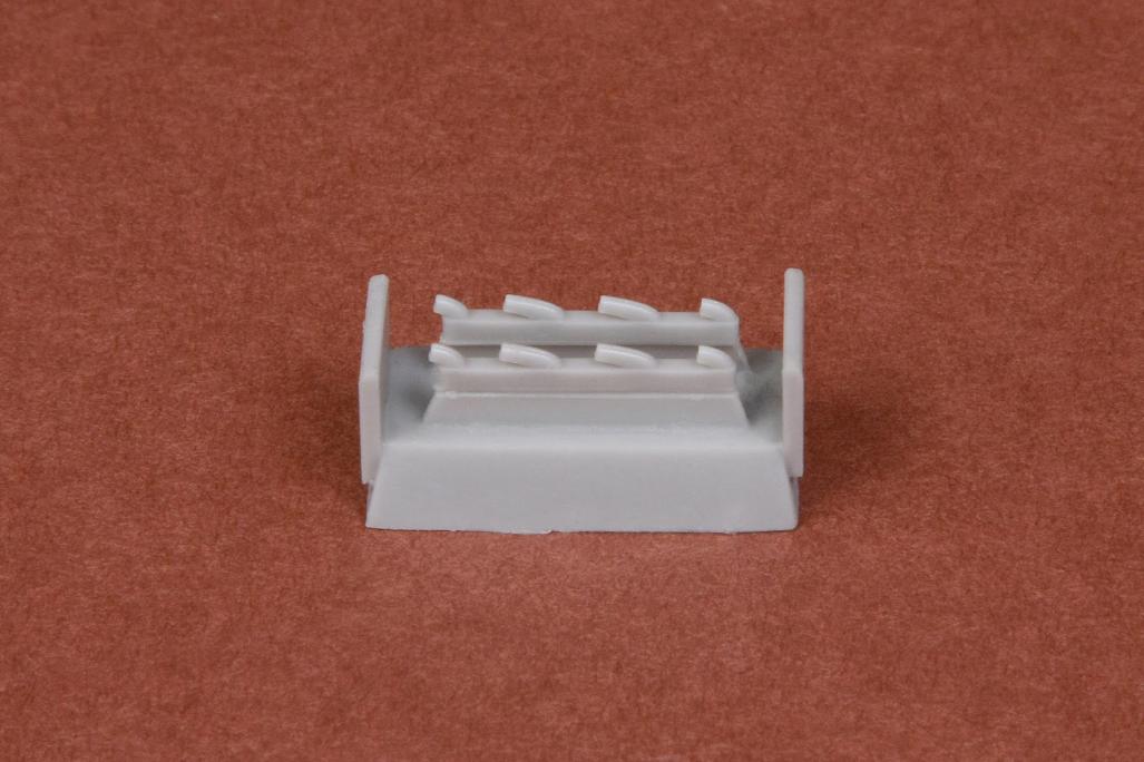 Additions (3D resin printing) 1/72 Yakovlev Yak-1B exhaust (designed to be used with Arma Hobby kits)