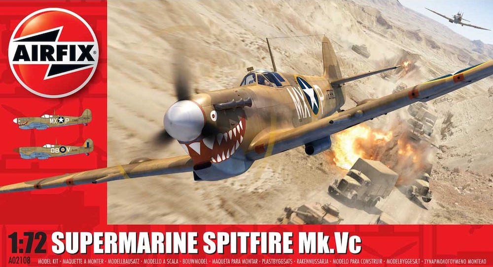 Model kit 1/72 Supermarine Spitfire Mk.Vc (Airfix)