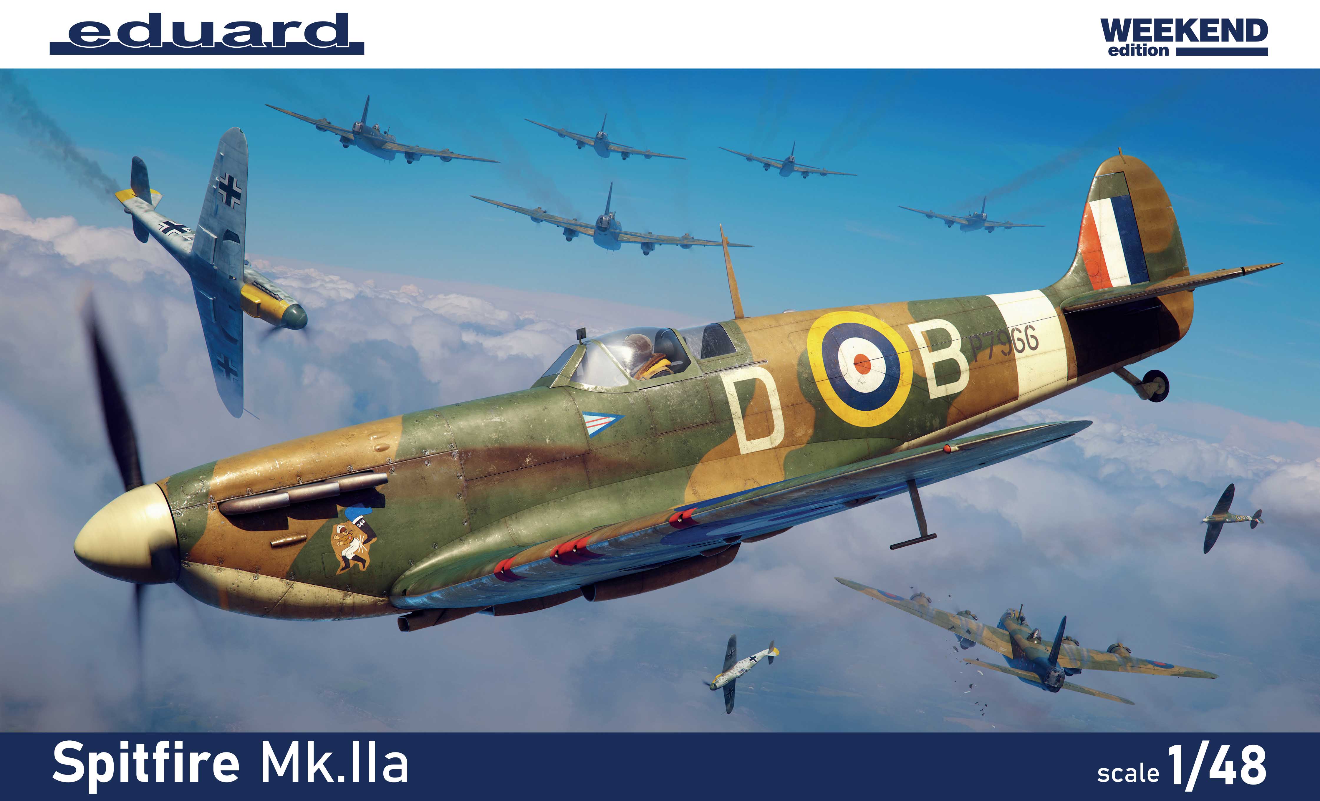 Model kit 1/48 Spitfire Mk.IIa (Weekend Edition) (Eduard kits)