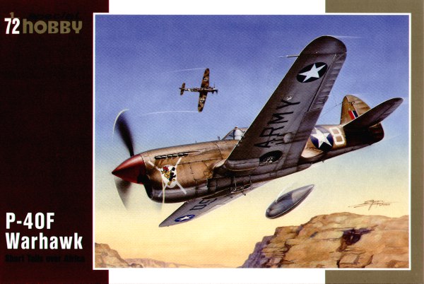 Model kit 1/72 P-40F Warhawk 'Short Tails over Africa' (Special Hobby)