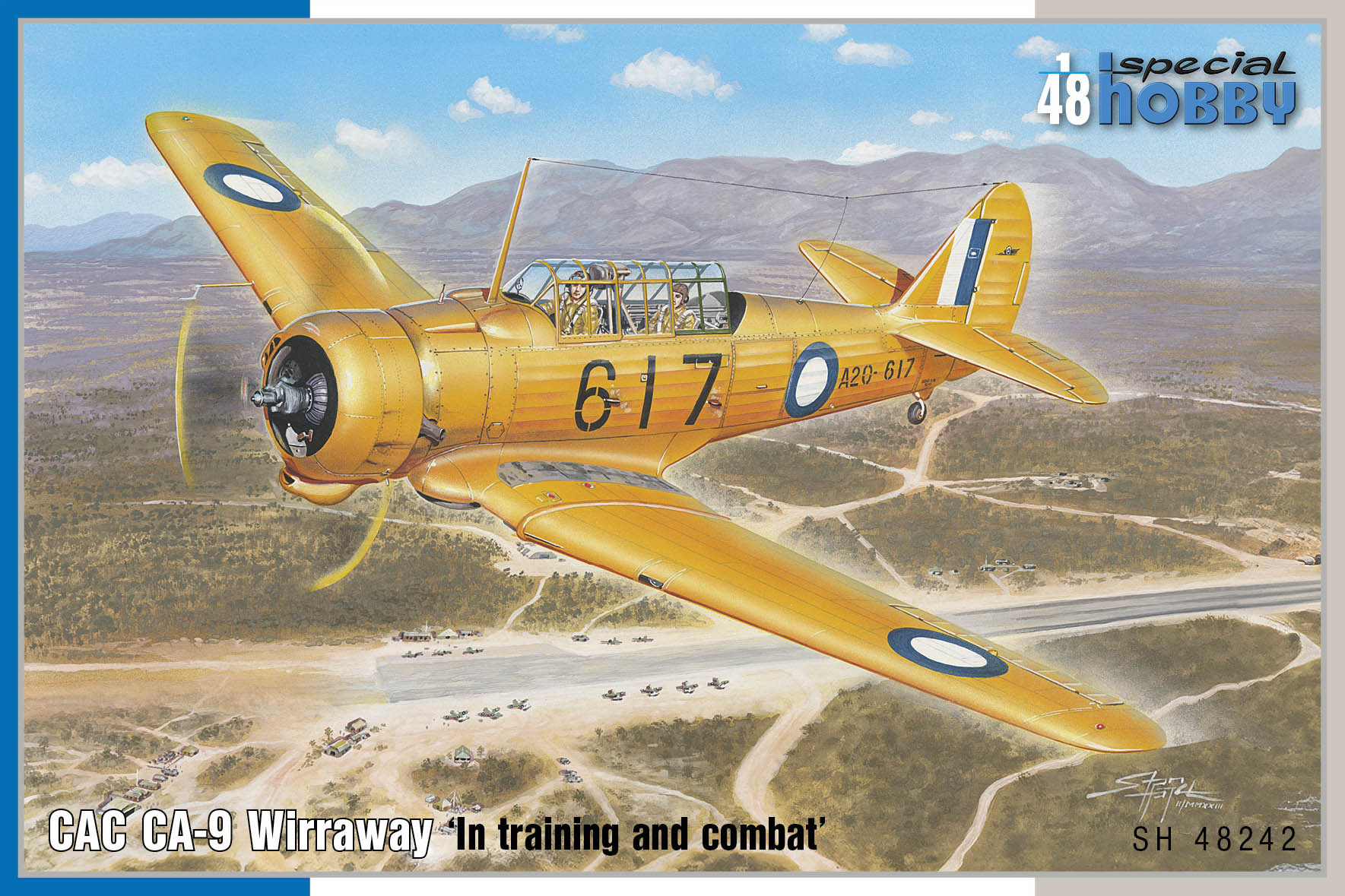 Model kit 1/48 CAC CA-9 Wirraway 'In training and combat' (Special Hobby)