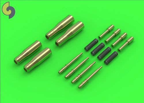 Aircraft detailing sets (brass) 1/32 Hawker Hurricane Mk.IIC - Hispano Mk.II 20mm cannons (with round recoil springs) (designed to be used with Fly and Revell kits) 