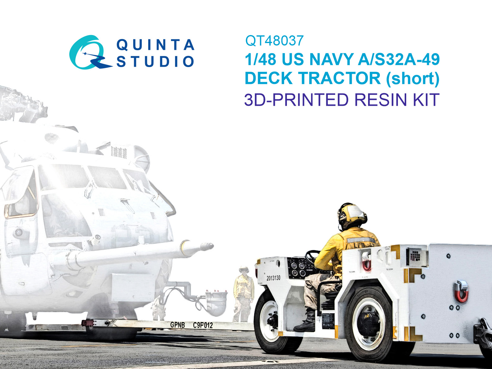 US NAVY AS32A-49 (short) Deck Tractor (Full kit)