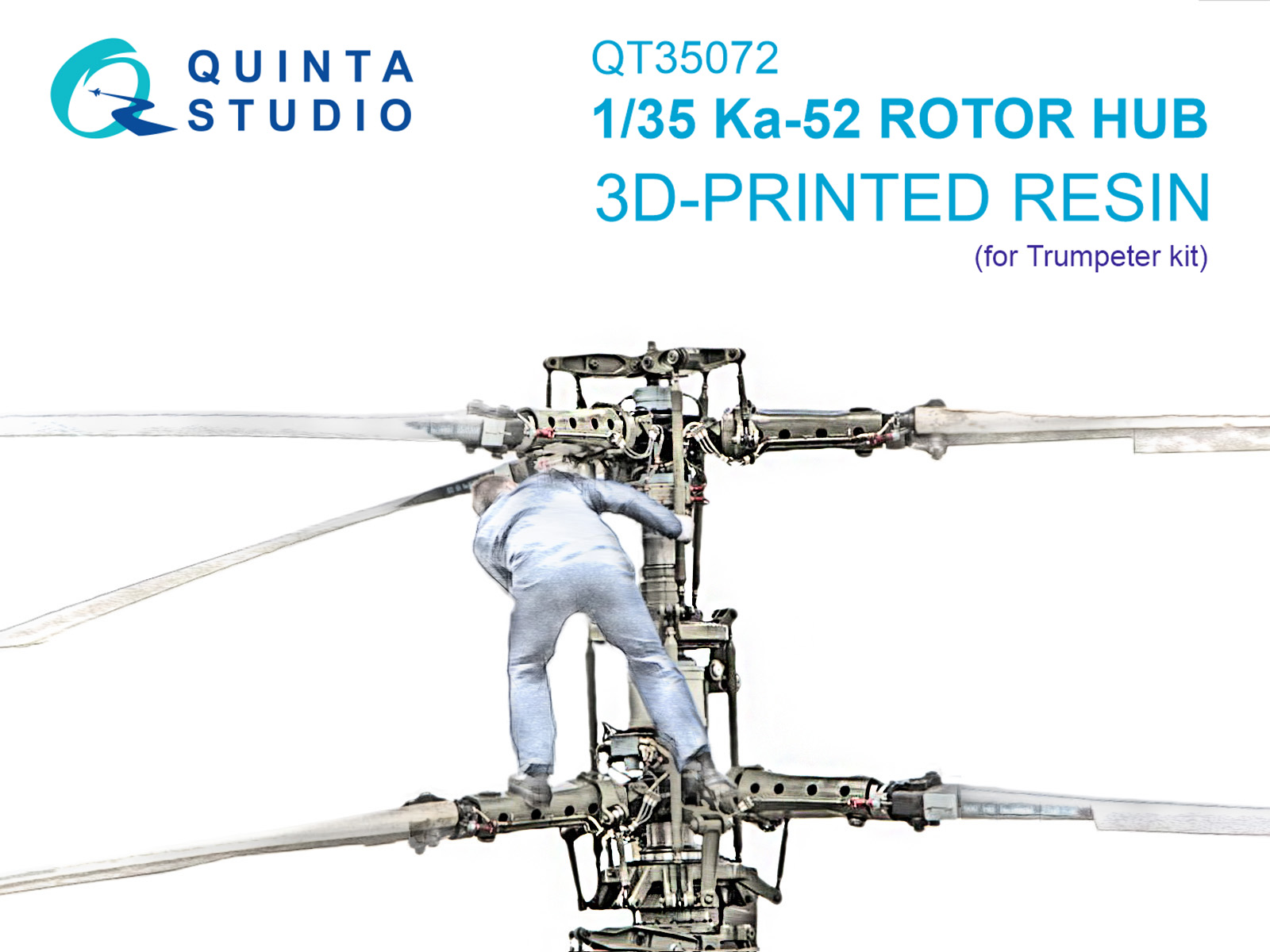 Ka-52 Rotor Hub (Trumpeter)