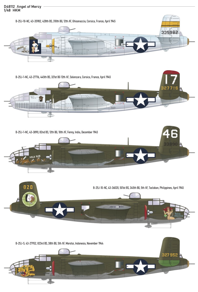 Decal 1/48 Angel of Mercy (HKM)