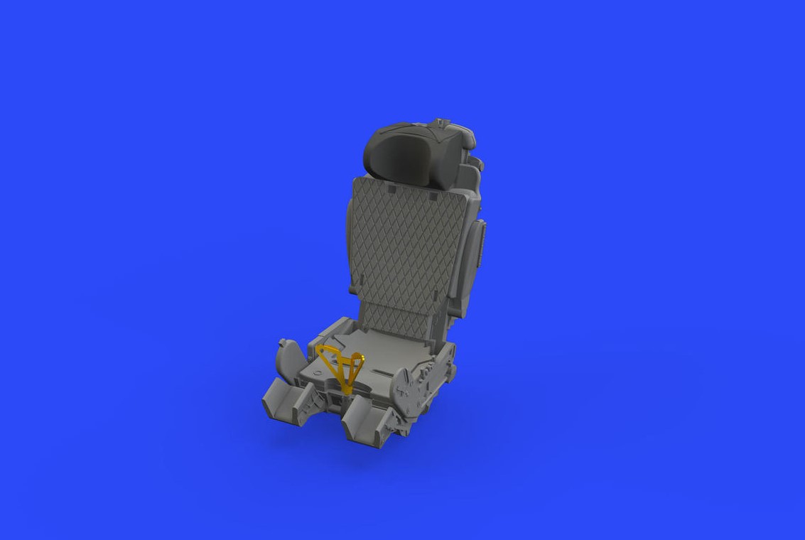 Additions (3D resin printing) 1/48  Mikoyan MiG-23MF/ML ejection seat (designed to be used with Eduard kits and Trumpeter kits)