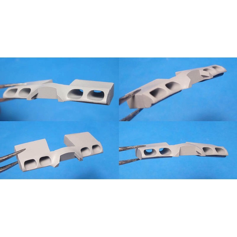 Additions (cast) 1/48 Air intakes P-39 Airacobra (for Hasegawa model) (Vector) 