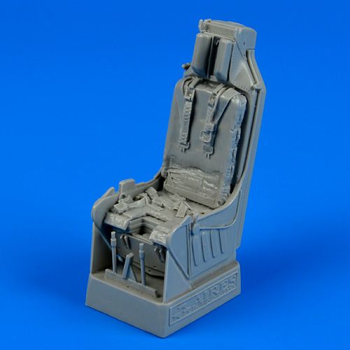 Additions (3D resin printing) 1/32 LTV A-7D Corsair II ejection seat with safety belts (designed to be used with Trumpeter kits)