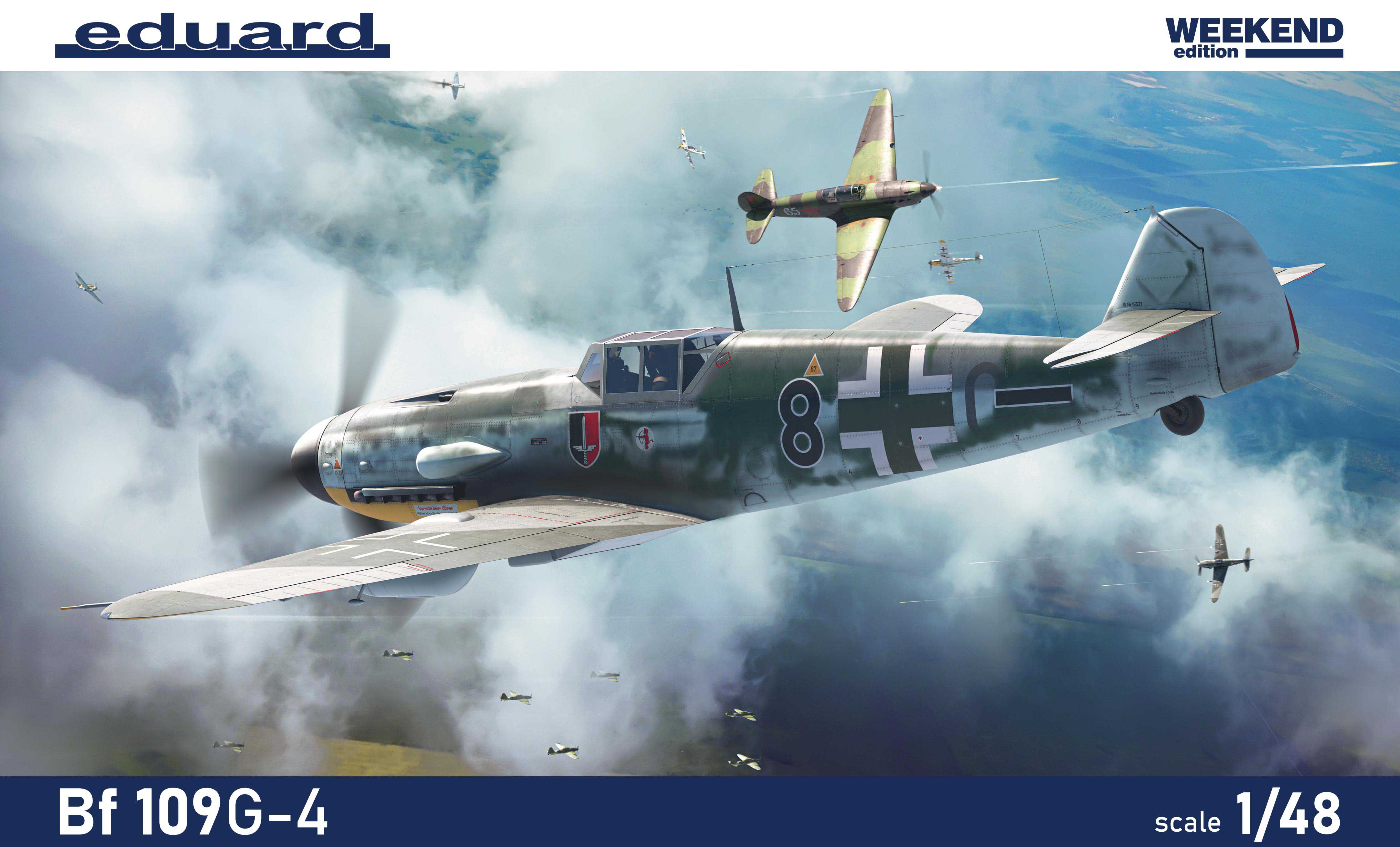 Model kit 1/48 Bf 109G-4 (Weekend Edition) (Eduard kits)