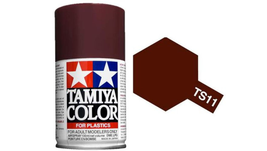 Spray paint TS-11 Maroon (Tamiya) (100ml)
