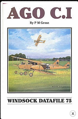 Aircraft books AGO C.I  (Albatros Productions)