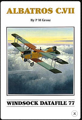 Aircraft books Albatros C.VII (Albatros Productions)