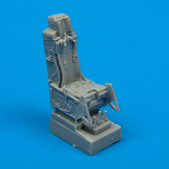 Additions (3D resin printing) 1/72 Lockheed-Martin F-16 ejection seat with seatbelts