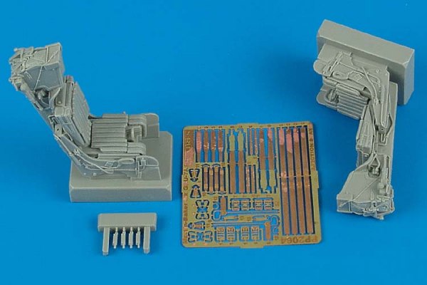 Additions (3D resin printing) 1/32 GRU-7A Ejection seats (for Grumman F-14A Tomcat) (designed to be used with Tamiya kits) 