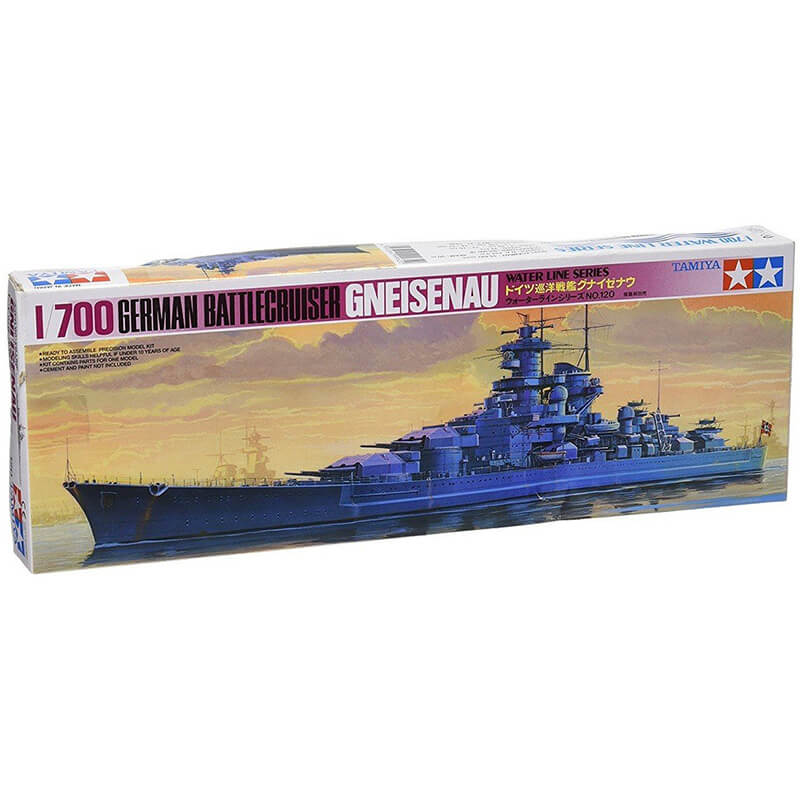 Model kit 1/700 Gneisenau – German Battle Cruiser (Tamiya)