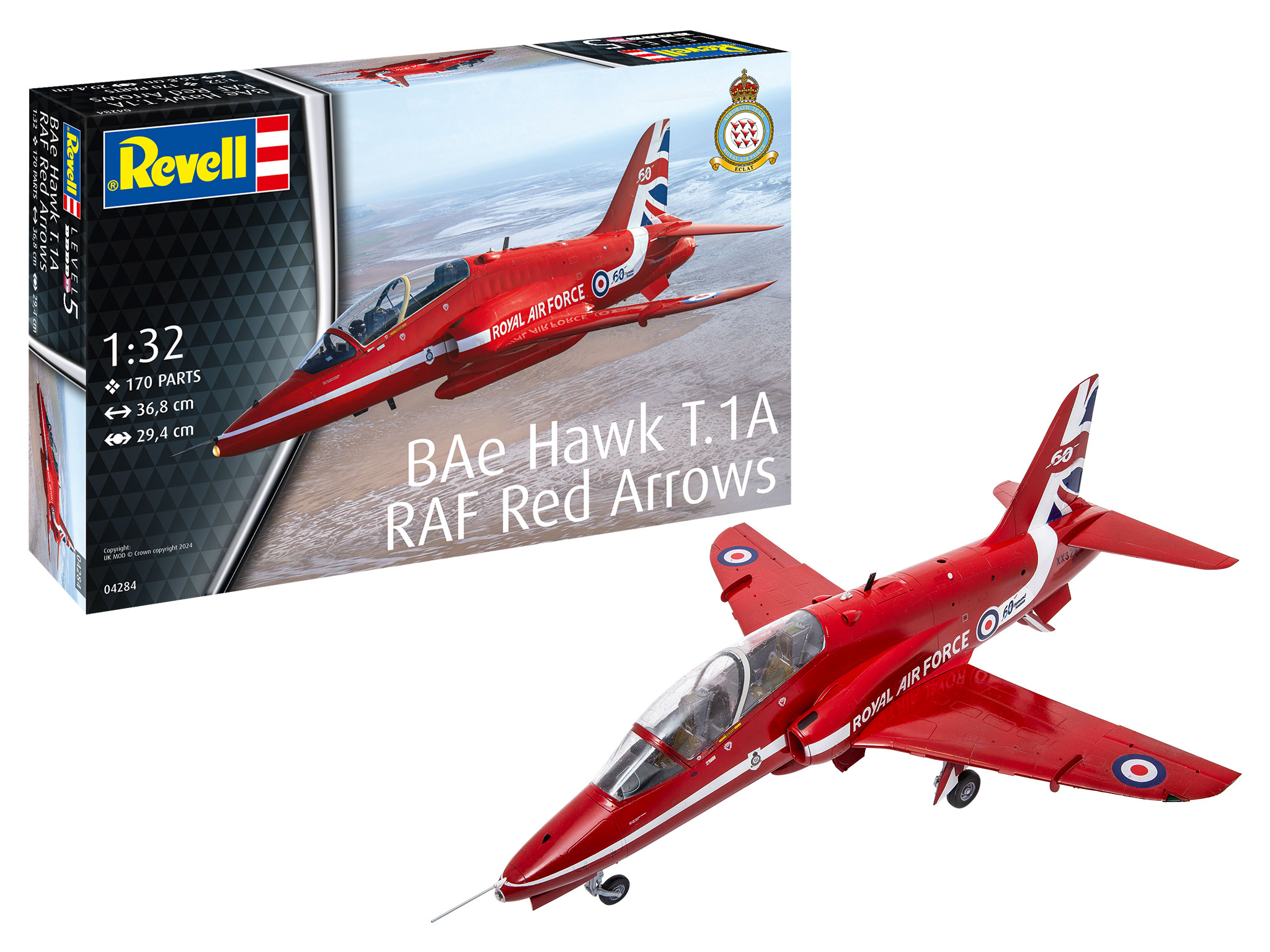 Model kit 1/32 BAe Hawk T.1A RAF Red Arrows (Revell)