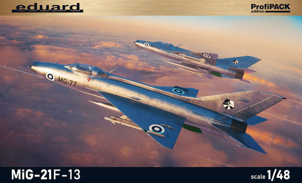 Model kit 1/48 Mikoyan MiG-21F-13 1/48 The ProfiPACK edition (Eduard kits) (damage box)