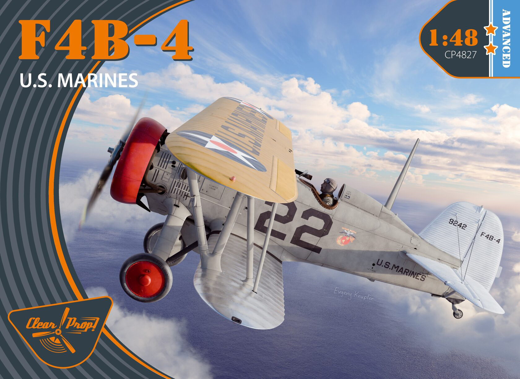 Model kit 1/48 Boeing F4B-4 US Marines (Clear Prop)