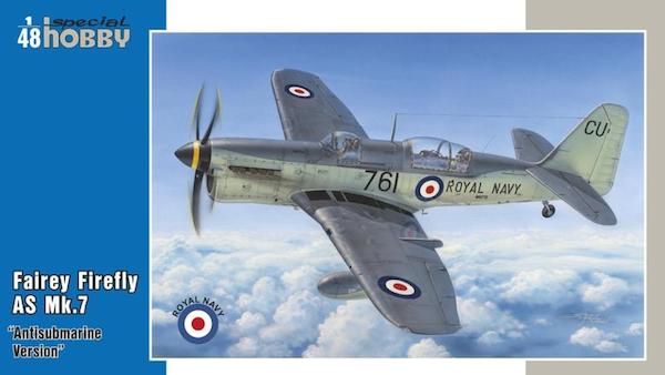 Model kit 1/48 Fairey Firefly AS Mk.7 Antisubmarine Version (Special Hobby)