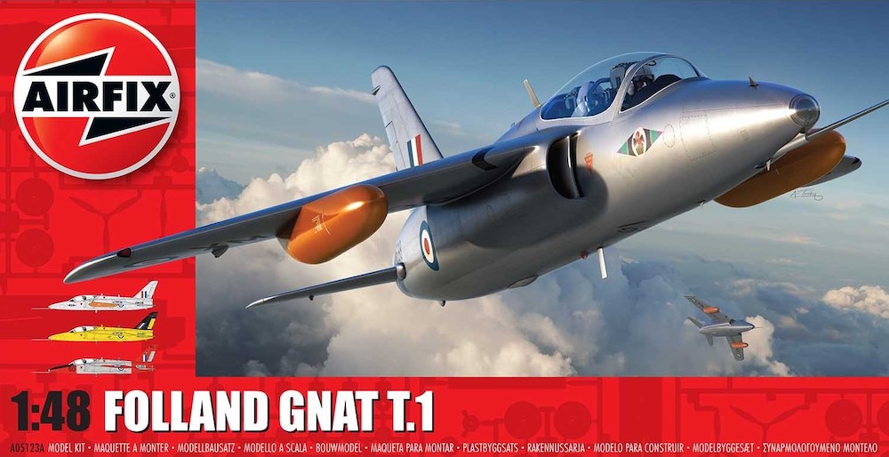 Model kit 1/48 Folland Gnat T.1 (Airfix)