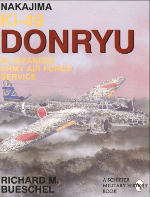 Aircraft books Nakajima Ki-49 Donryu 'Helen' in Japanese Army service (Schiffer)
