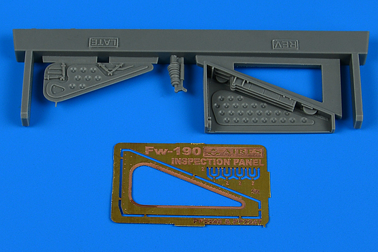 Additions (3D resin printing) 1/32 Focke-Wulf Fw-190F-8 inspection panel - late (designed to be used with Revell kits)