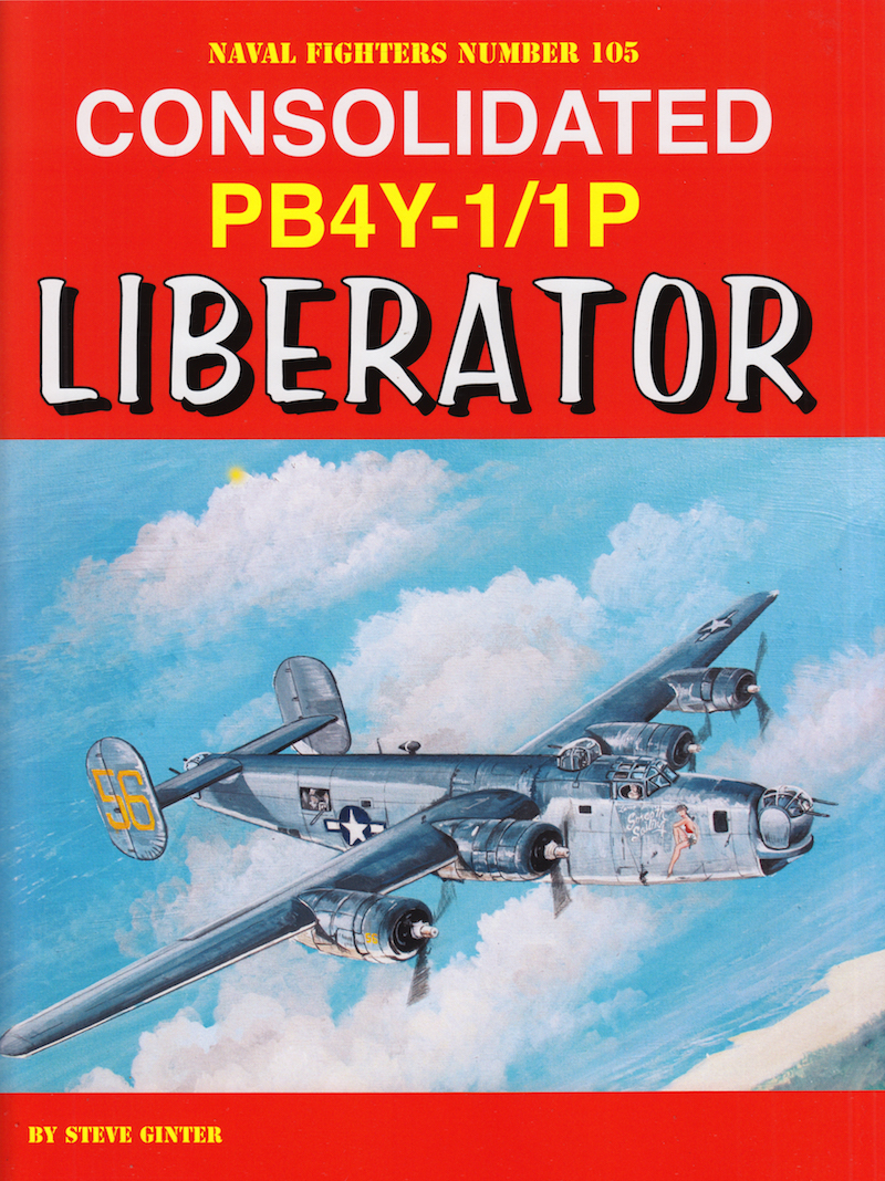 Aircraft books CONSOLIDATED PB4Y-1/1P LIBERATOR (Naval Fighters)  
