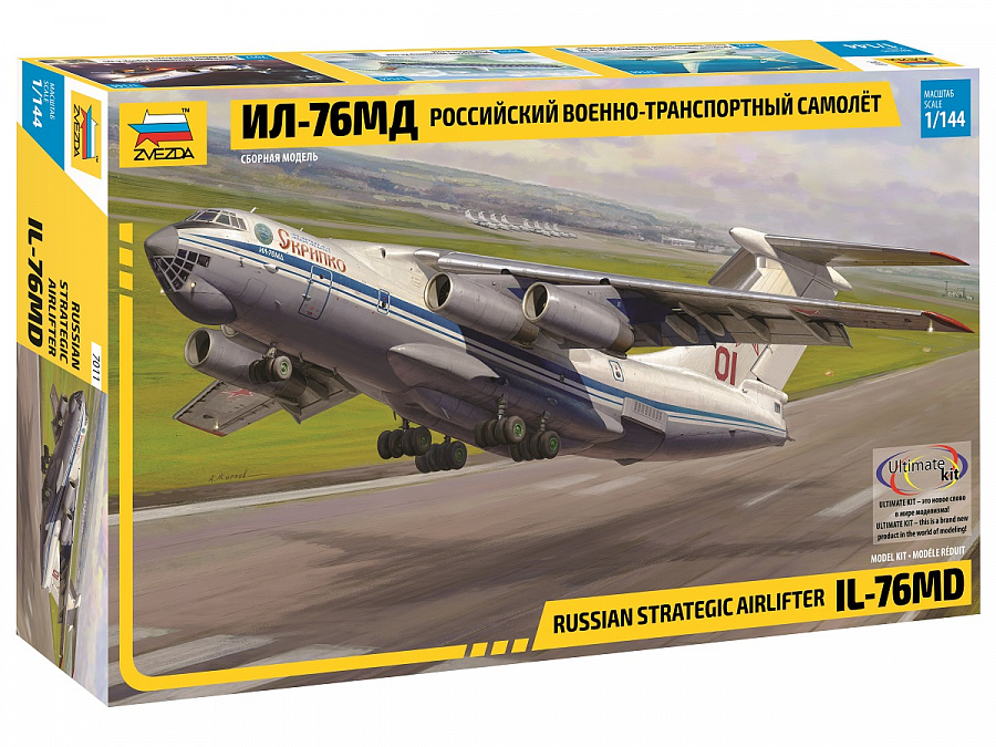 Model kit 1/144 Ilyushin IL-76MD (Zvezda)