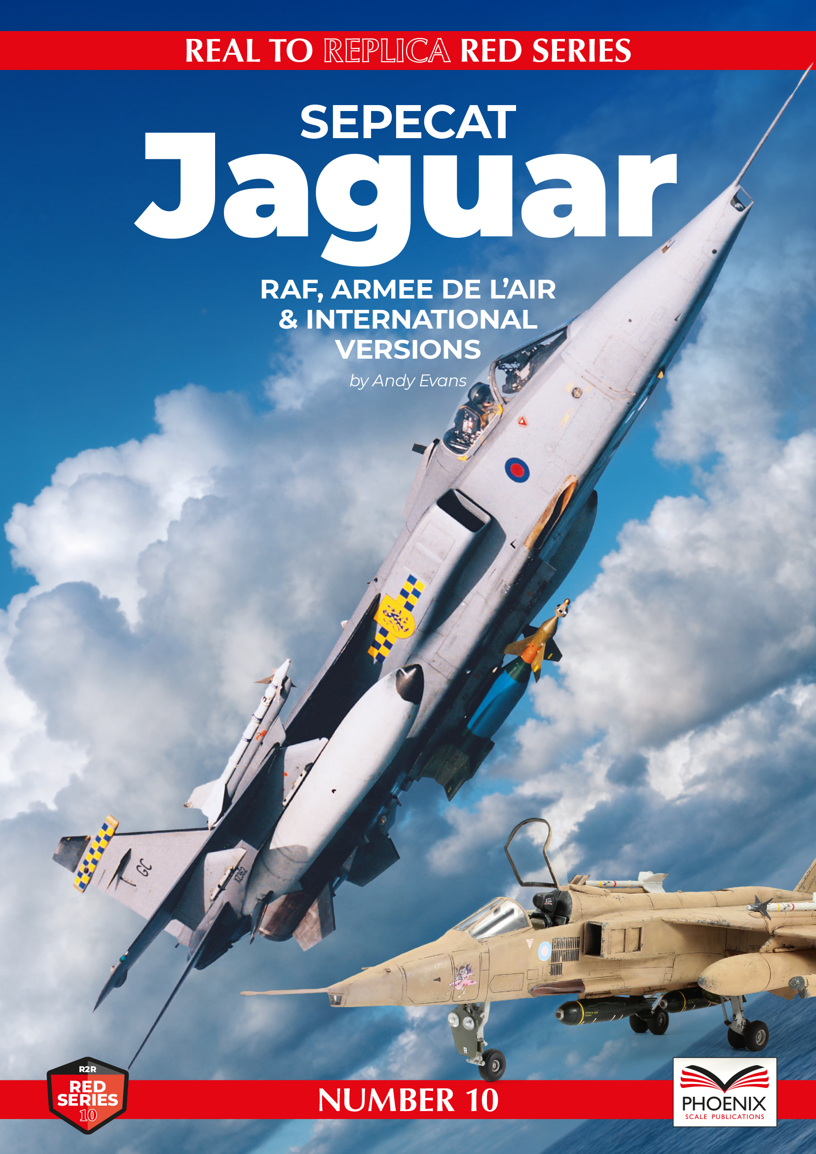 Aircraft books Sepecat Jaguar GR.1/GR.1A RAF (Phoenix Scale Publications)