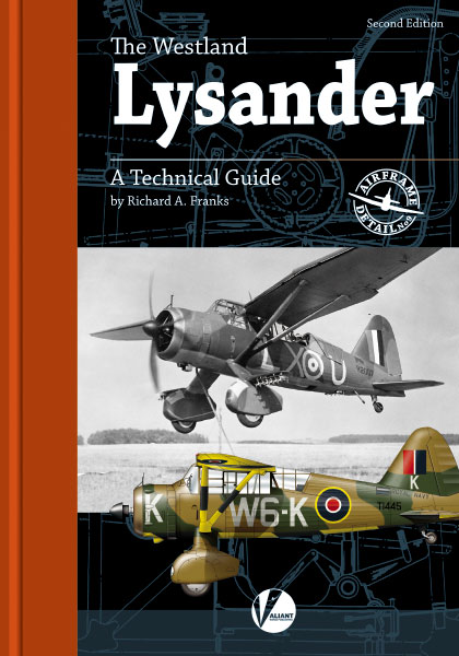 Aircraft books The Westland Lysander (Valiant Wings Publishing)