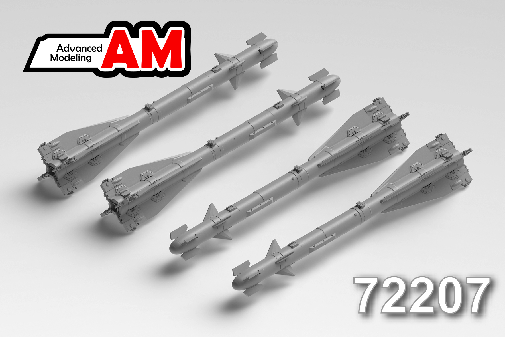 Additions (3D resin printing) 1/72 UR R-60M (Advanced Modeling) 
