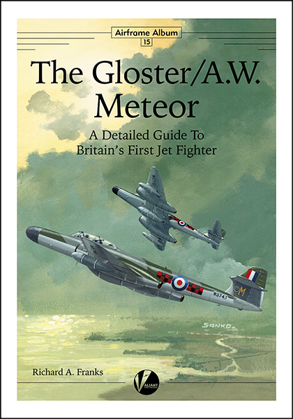 Aircraft books The Gloster/A.W. Meteor, Airframe Album 15 (Valiant Wings Publishing)