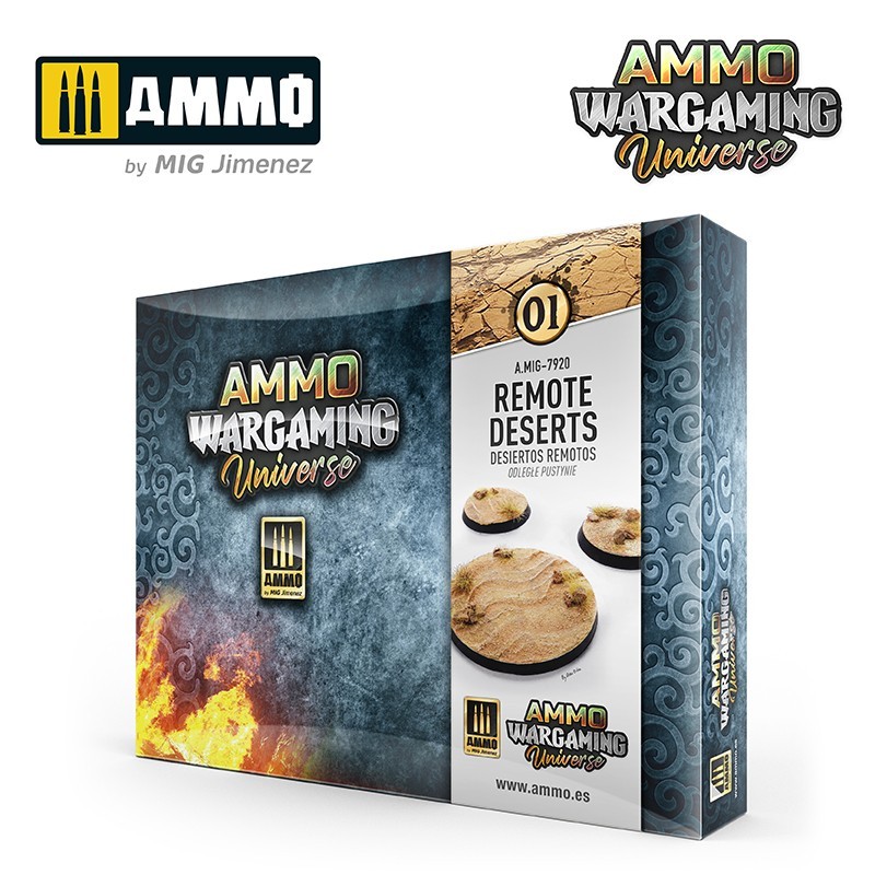 AMMO WARGAMING UNIVERSE 01 - Remote Deserts (Ammo Mig)