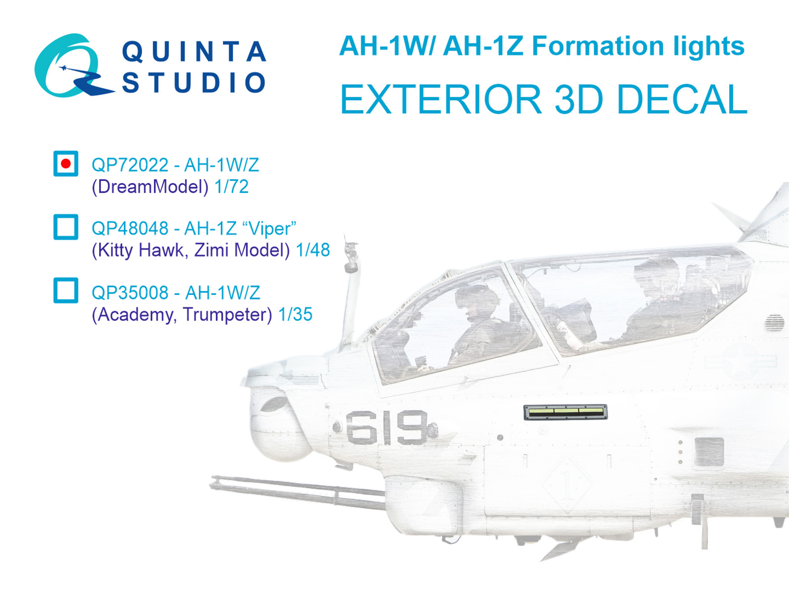 AH-1W/Z Formation (slime) lights (Dream Model)