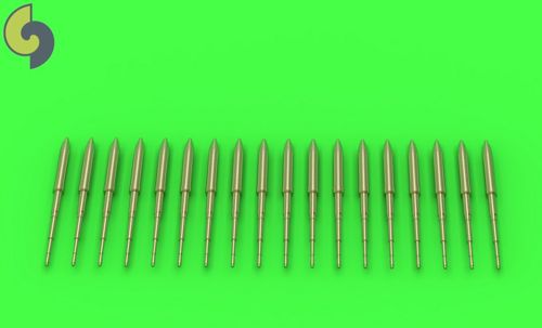 Aircraft detailing sets (brass) 1/32 Static dischargers for Lockheed-Martin F-16F (16 pcs+2spare) (designed to be used with Academy, Hasegawa, Hobbytime Model Kits, Revell and Tamiya kits)[F-16D F-16CJ] 